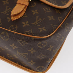 Louis Vuitton Sac Gibeciere Messenger Bag Monogram Canvas