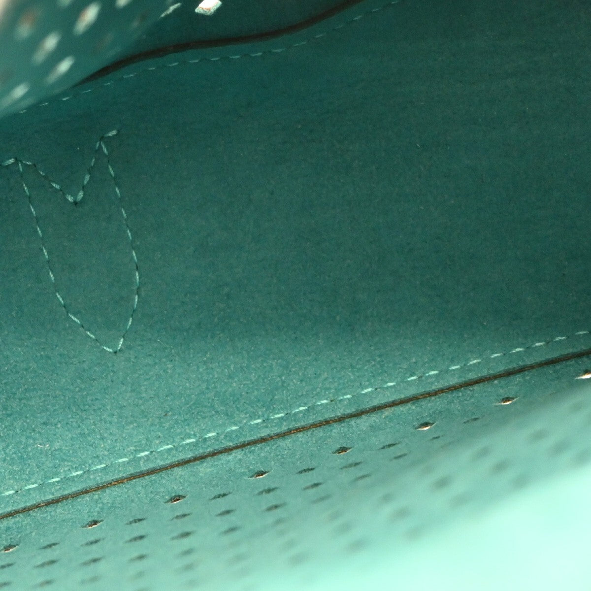 Louis Vuitton Flore Saumur Handbag Perforated Monogram Canvas