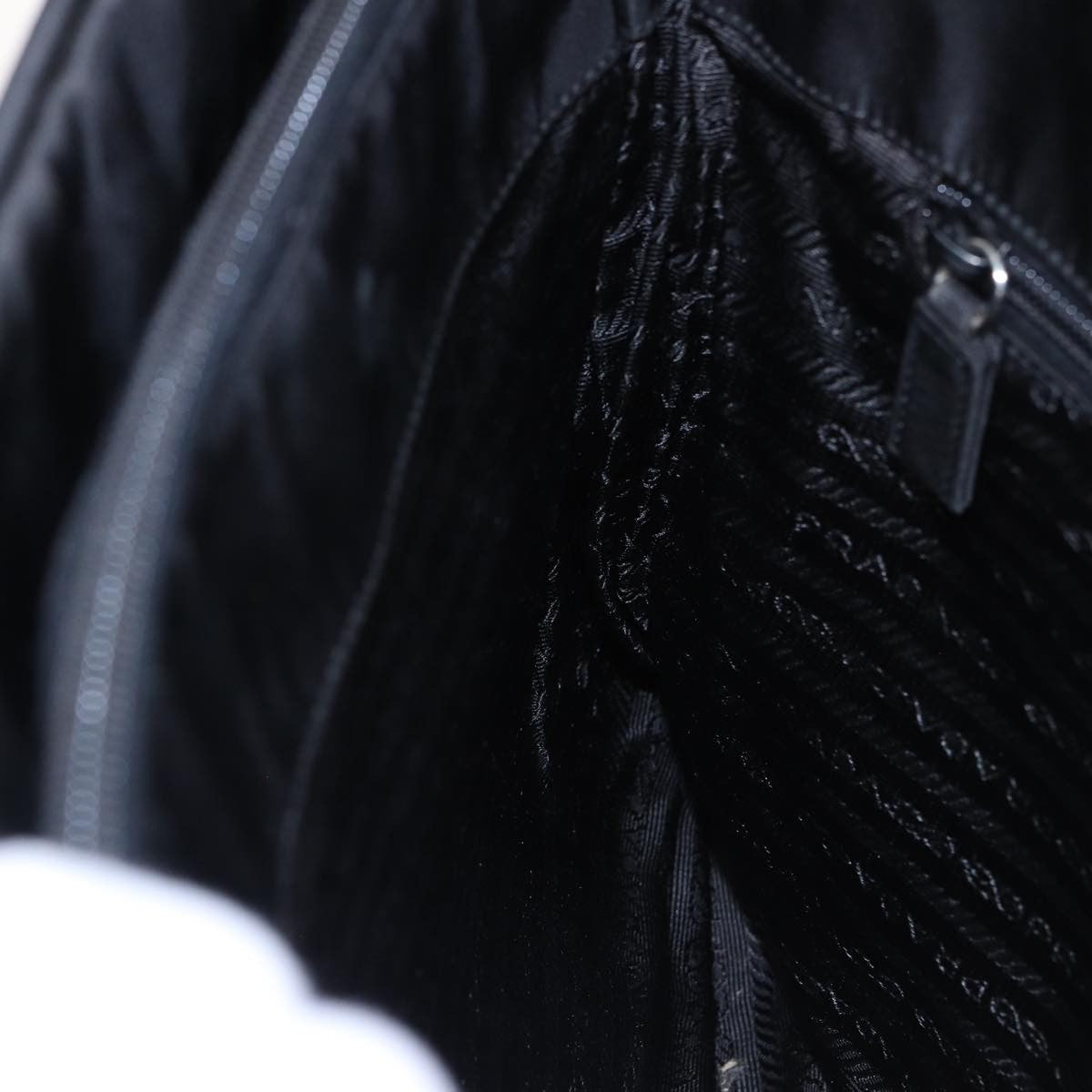 Prada Bowling Shoulder Bag Tessuto