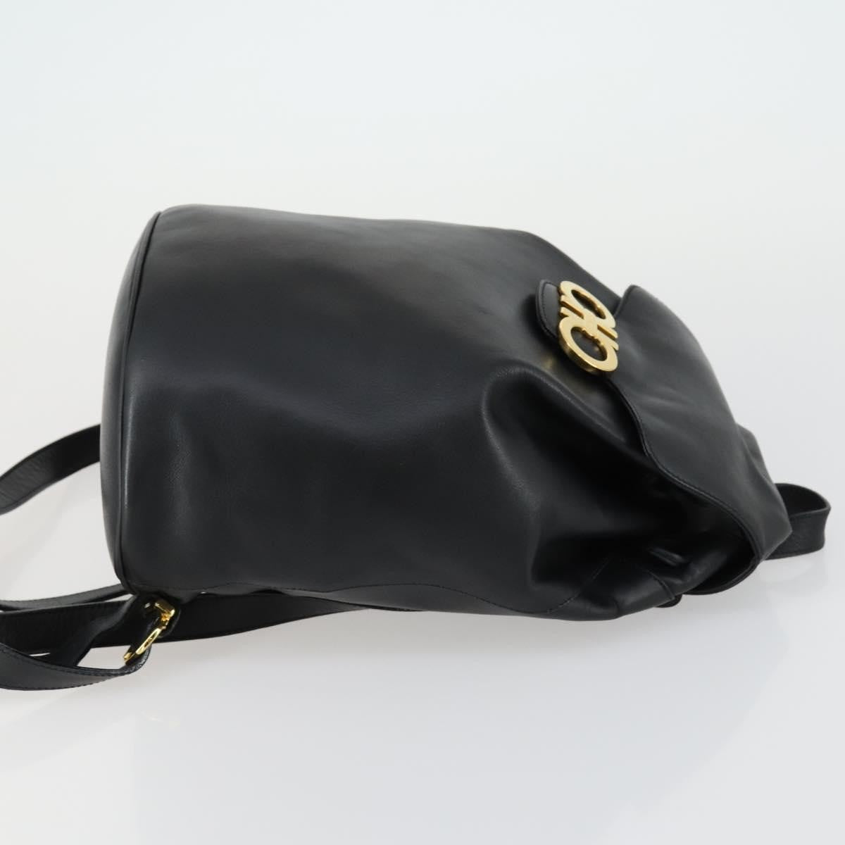 Salvatore Ferragamo Gancini Backpack Leather