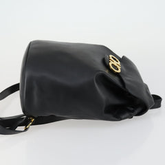 Salvatore Ferragamo Gancini Backpack Leather