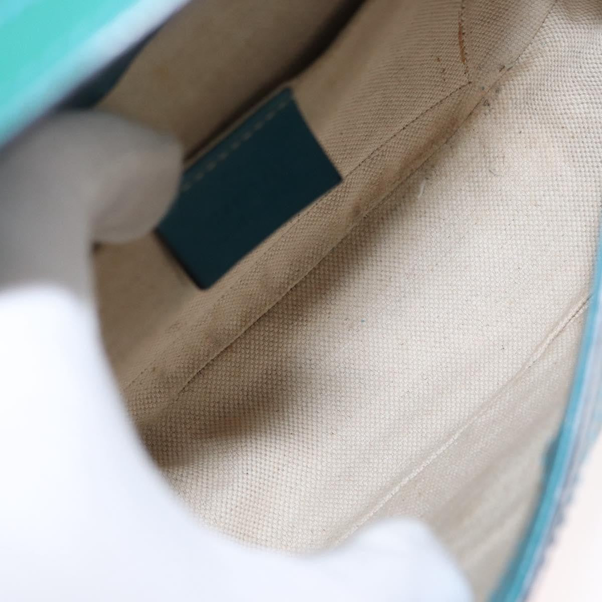 Gucci Vintage Flap Shoulder Bag Patent Leather