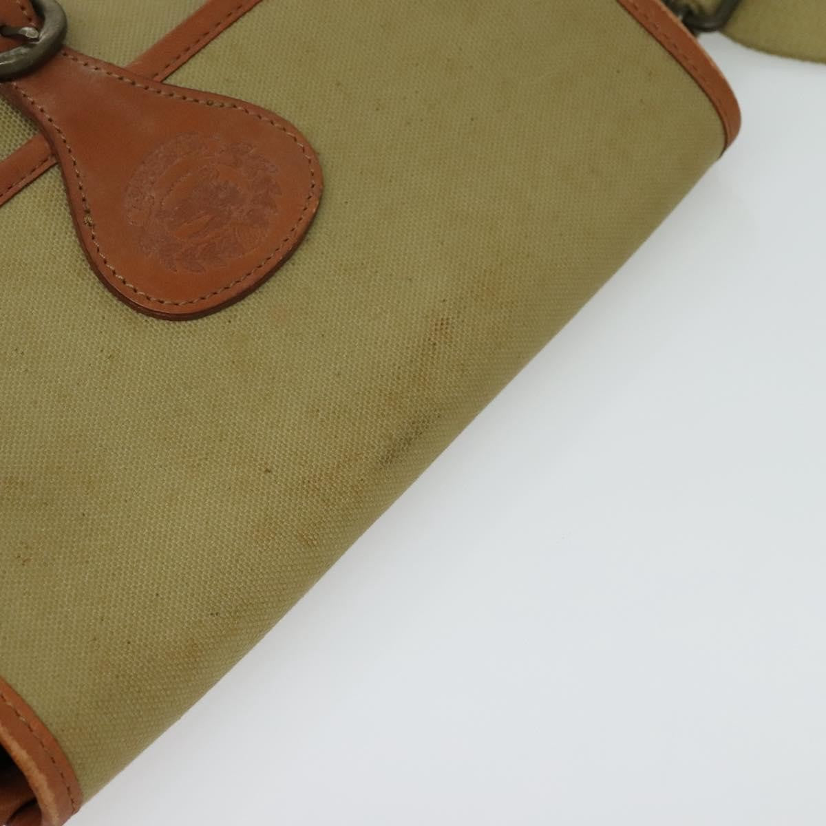 Burberry Front Pocket Messenger Bag Canvas