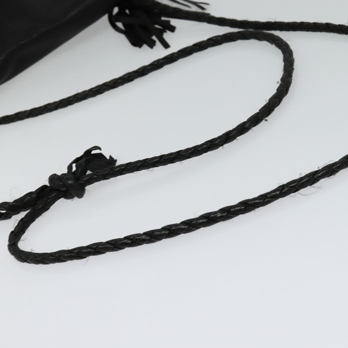 Prada Fringe Flap Crossbody Bag Leather