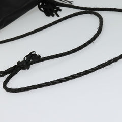 Prada Fringe Flap Crossbody Bag Leather