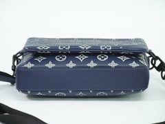 Louis Vuitton Trio Messenger Bag Monogram Shadow Leather