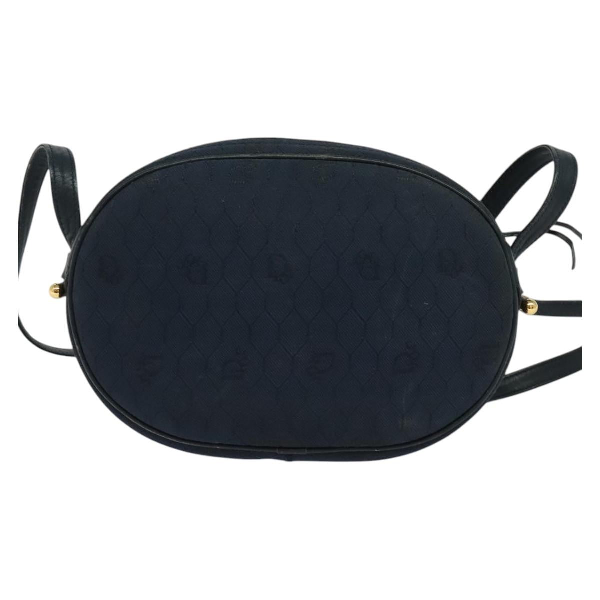 Christian Dior Vintage Honeycomb Shoulder Bag Canvas