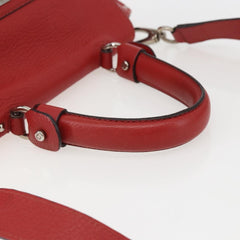 Salvatore Ferragamo Sofia Satchel Grainy Leather