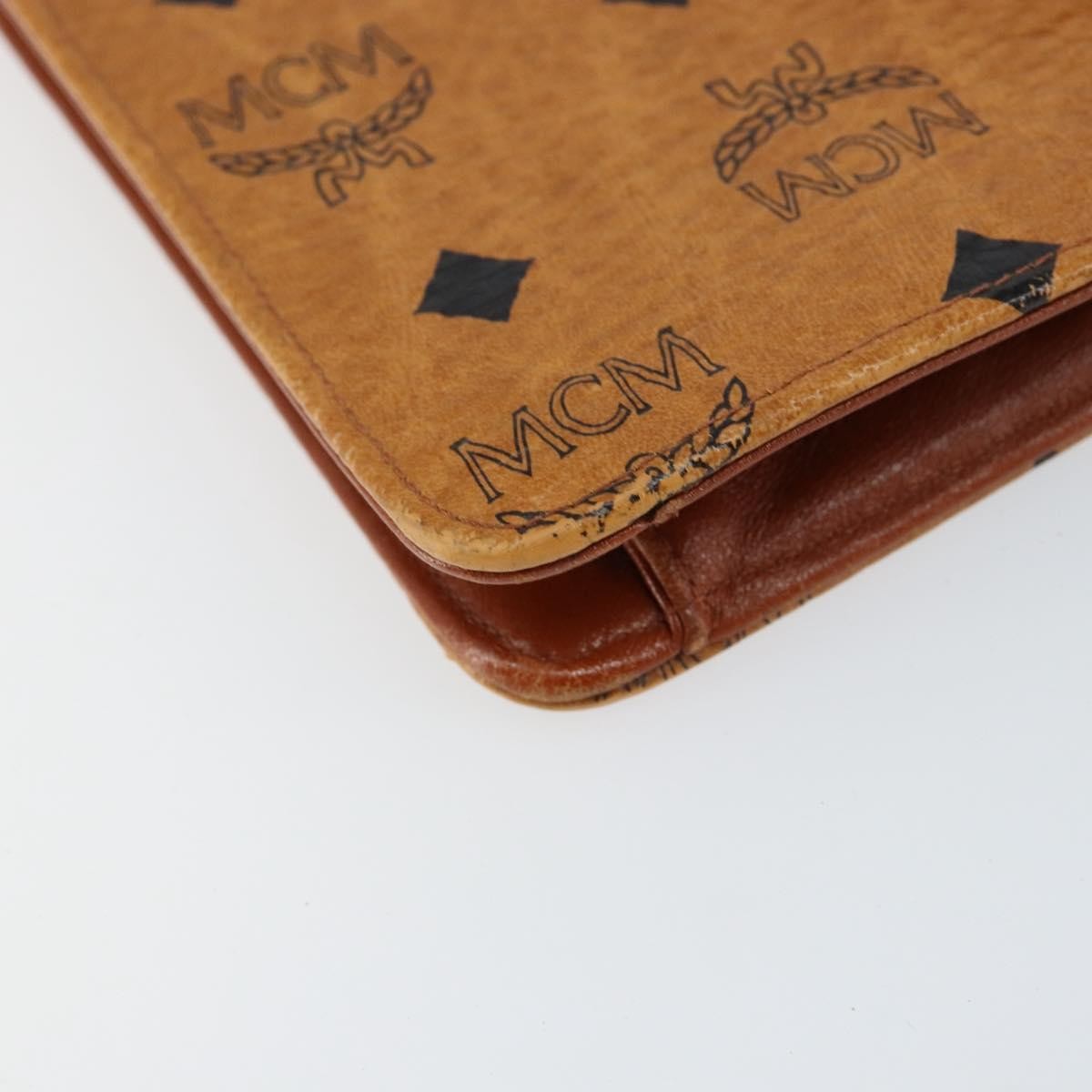 MCM Visetos Shoulder bag Canvas and Leather