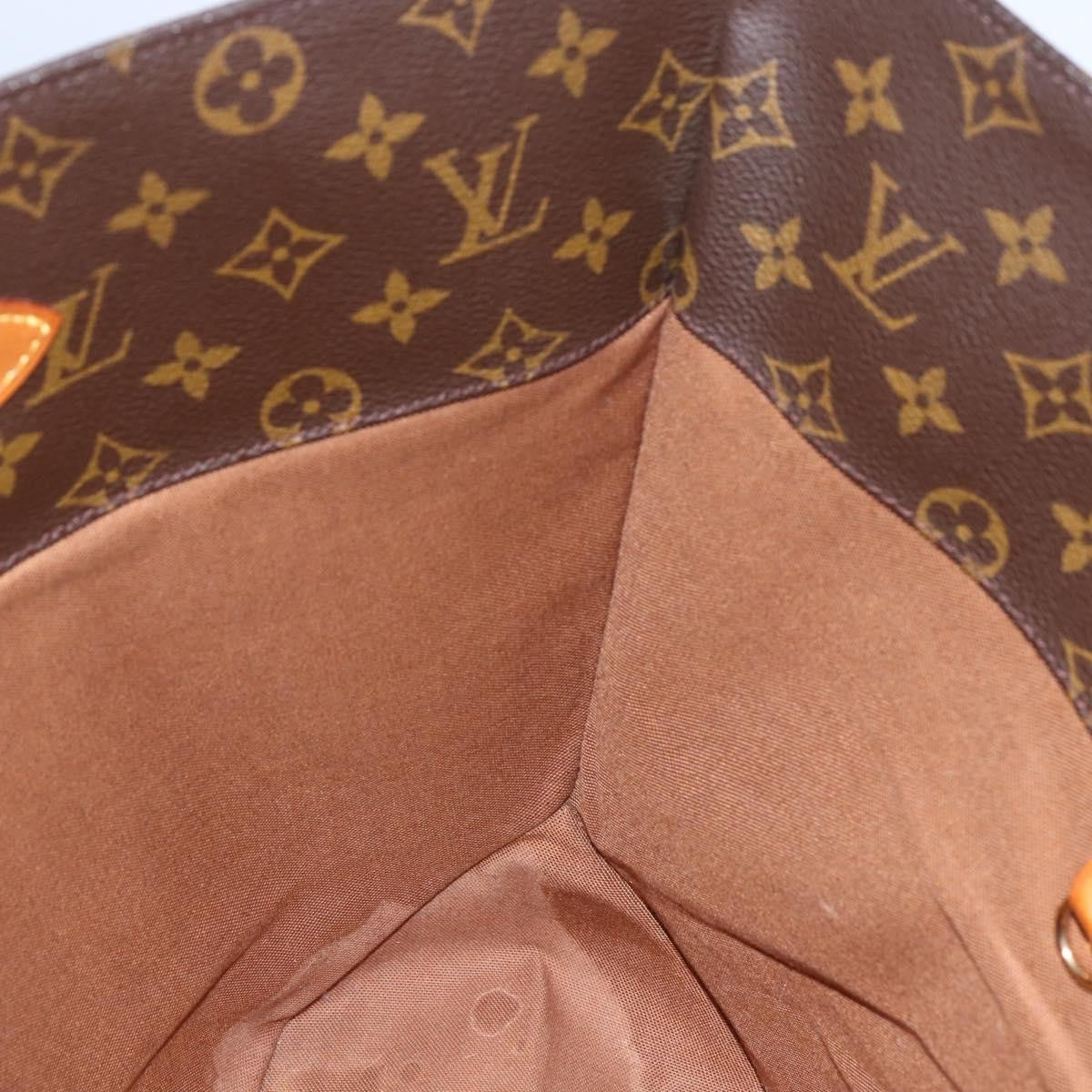 Louis Vuitton Shopping Sac Handbag Monogram Canvas