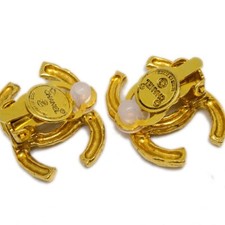 Chanel CC Clip-On Earrings Metal