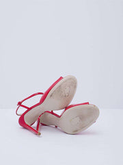 Giorgio Armani Patent Red Heels