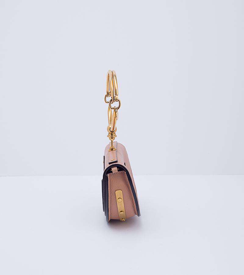 Chloe Beige Patent Leather Small Nile Bracelet Crossbody Bag Chloe | The  Luxury Closet