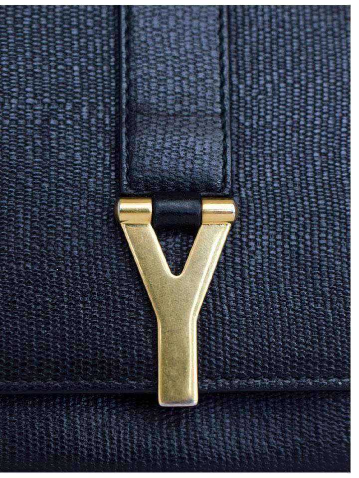 YVES SAINT LAURENT Clutch Wallet Zip Bifold Leather – AMUSED Co
