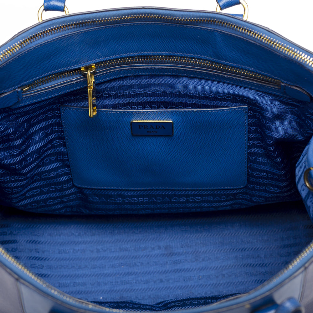 Prada Saffiano Lux Leather Parabole Tote Bag – AMUSED Co