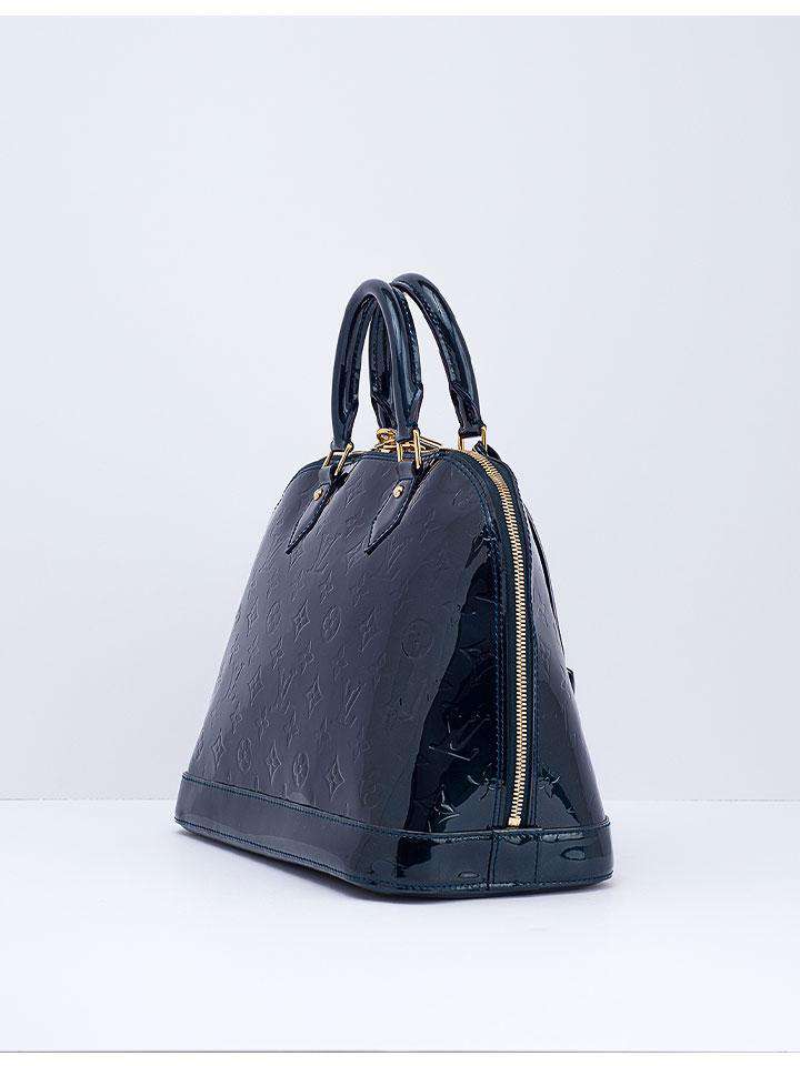 Louis Vuitton Turquoise Vernis Alma PM bag – Bagaholic