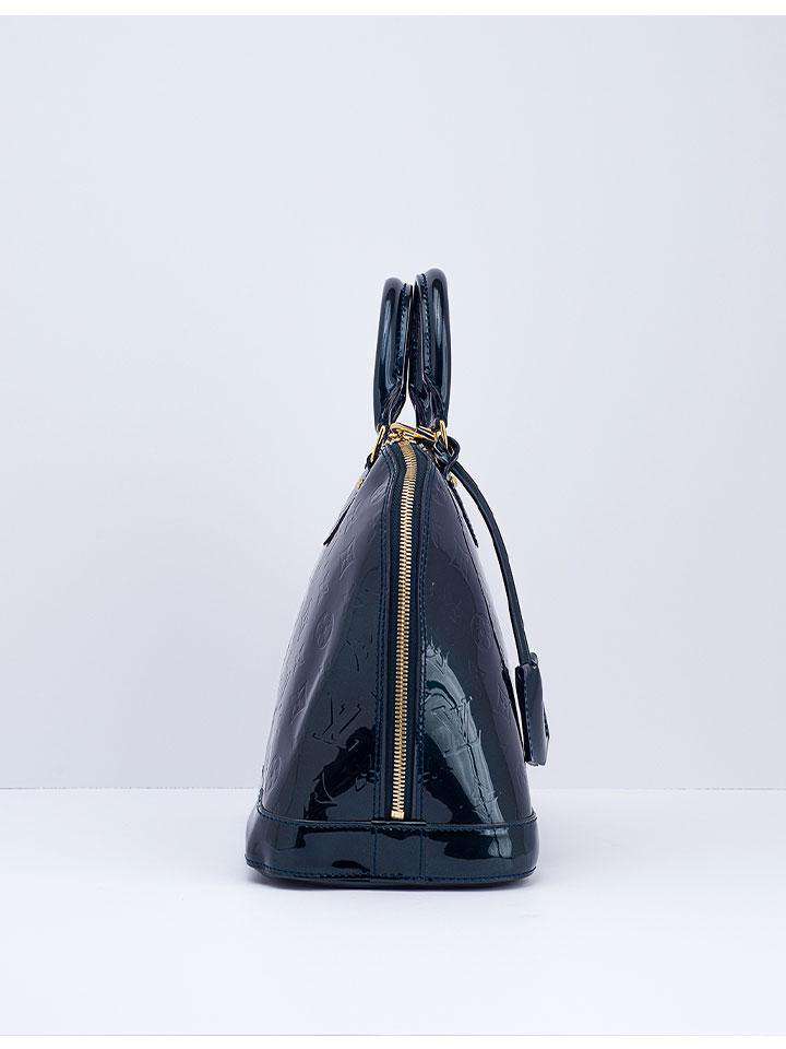 Louis Vuitton Turquoise Vernis Alma PM bag – Bagaholic