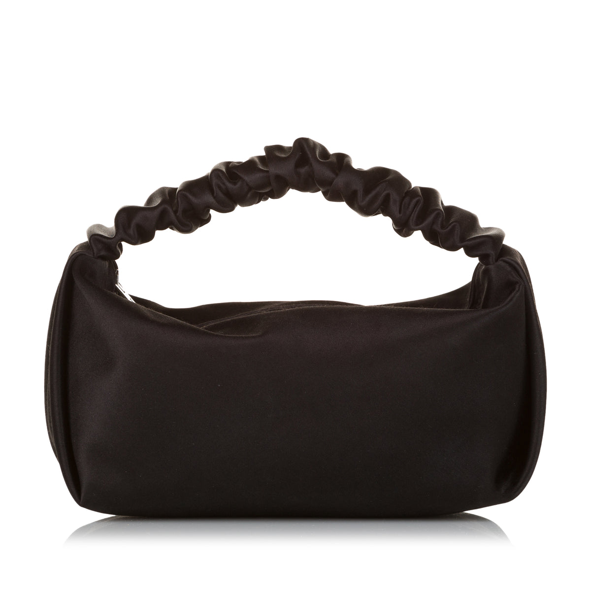 Scrunchie Satin Mini Handbag_0
