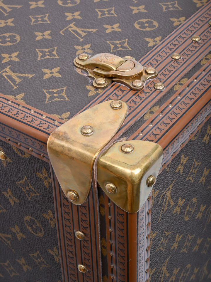Rare Louis Vuitton Suitcase Alzer Suitcase Shoe Trunk With 8