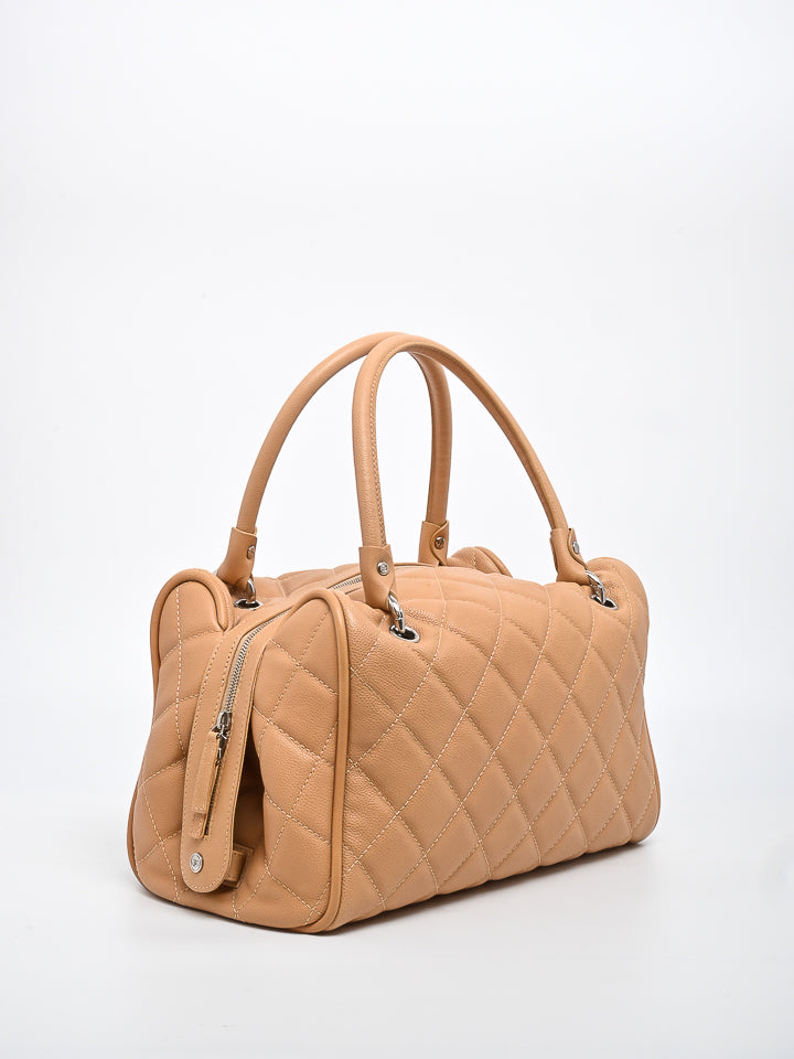 Chanel Small Just Mademoiselle Bowling Bag - Black Handle Bags, Handbags -  CHA976297