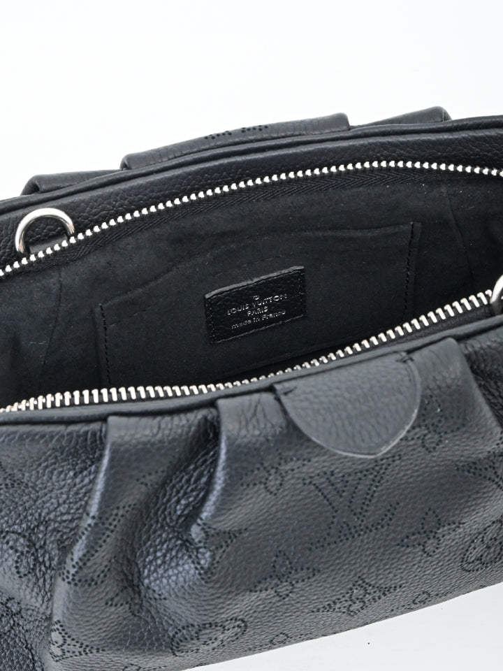 Louis Vuitton LV Scala mini pouch Black Leather ref.257077 - Joli