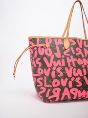 edit Louis Vuitton Neverfull Graffiti Gm Stephen Sprouse Shoulder Neon  Green Monogram Rare Canvas Collectors Limited Edition Tote - Tradesy