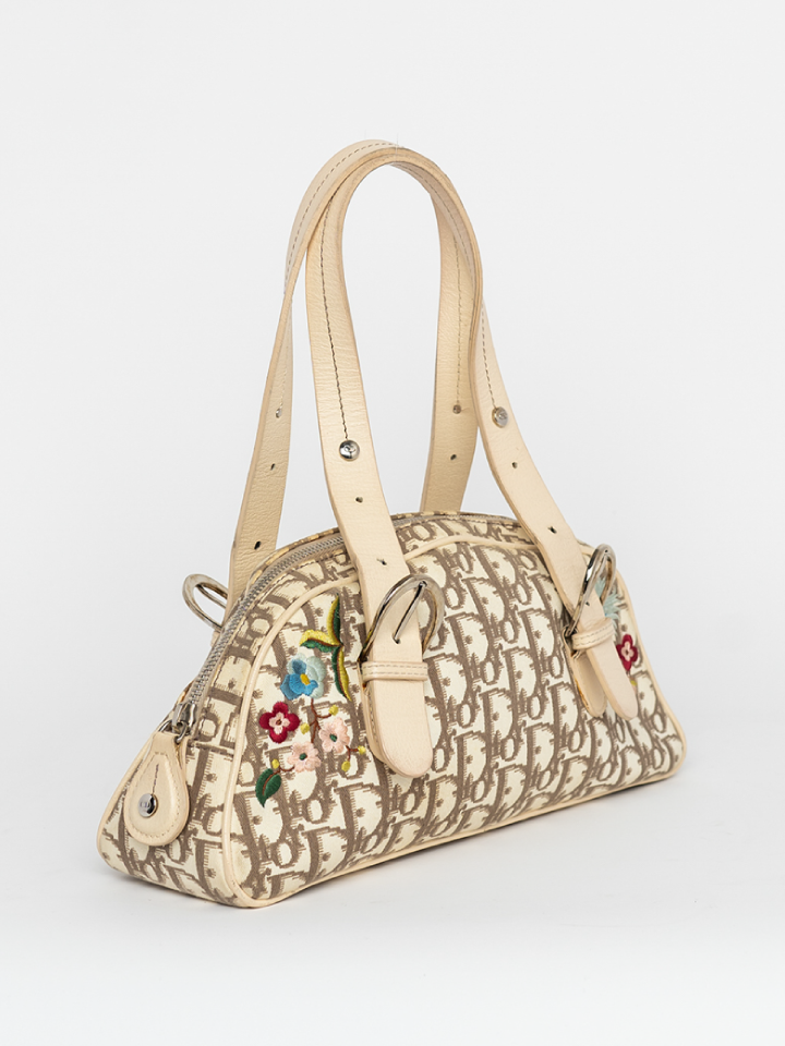 Christian Dior  Diorissimo Floral Handle Bag