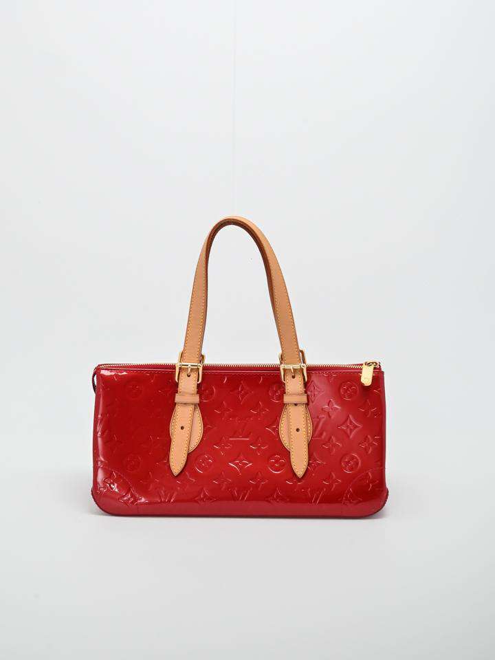 Louis Vuitton/louis Vuitton Rosewood Avenue Handbag Vernis Perle M93508  Fl2017