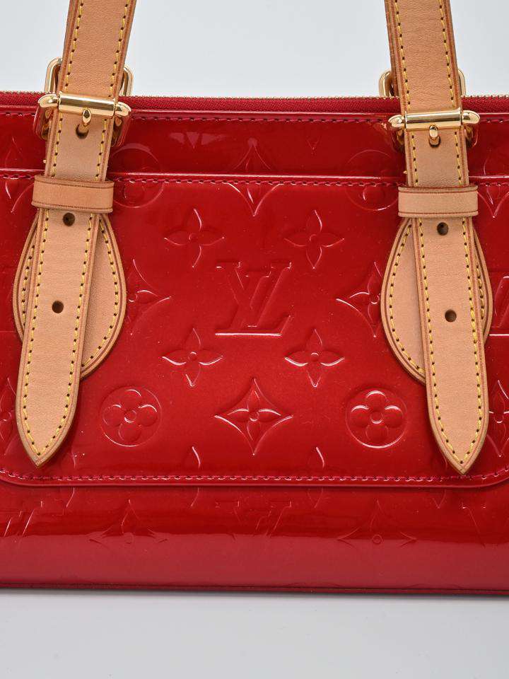 Louis Vuitton Vintage - Vernis Rosewood Bag - Red - Vernis Leather Handbag  - Luxury High Quality - Avvenice