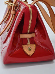 Authentic Louis Vuitton vernis Rosewood Avenue Patent Leather Satchel  Bag-$1800