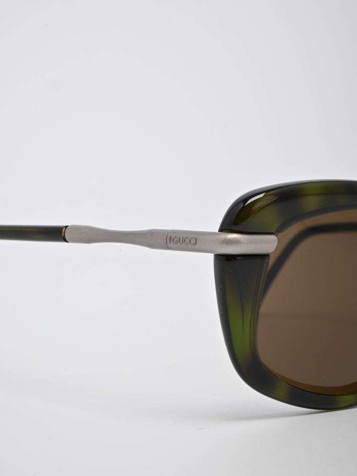 نظارة غوتشي الشمسية المتدرجة الدائرية