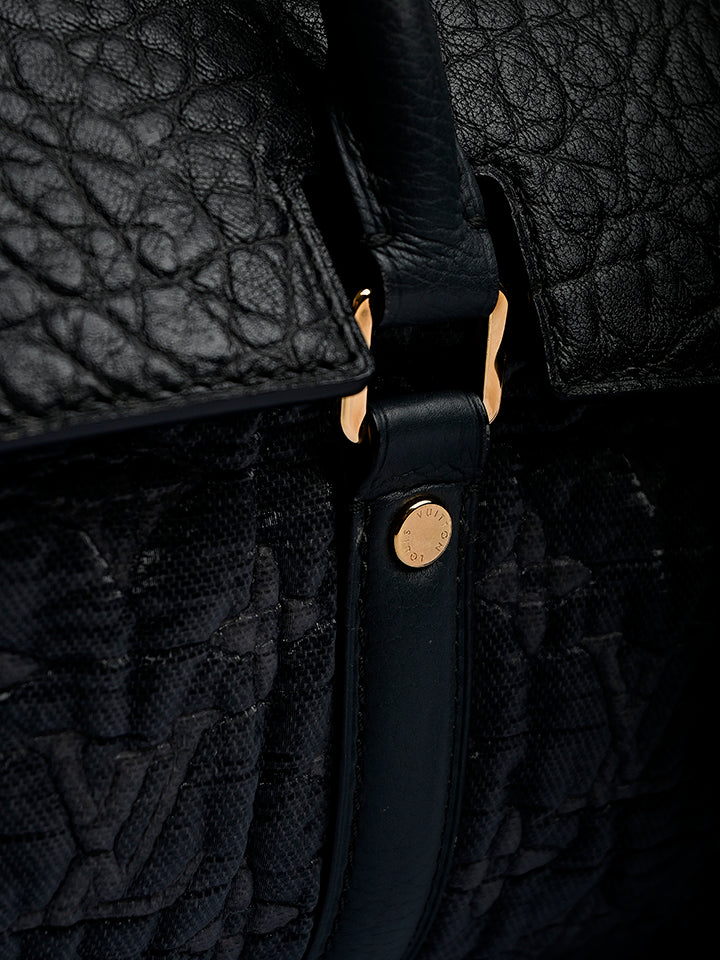 Louis Vuitton Grand Sac Bag Monogram Jacquard Black