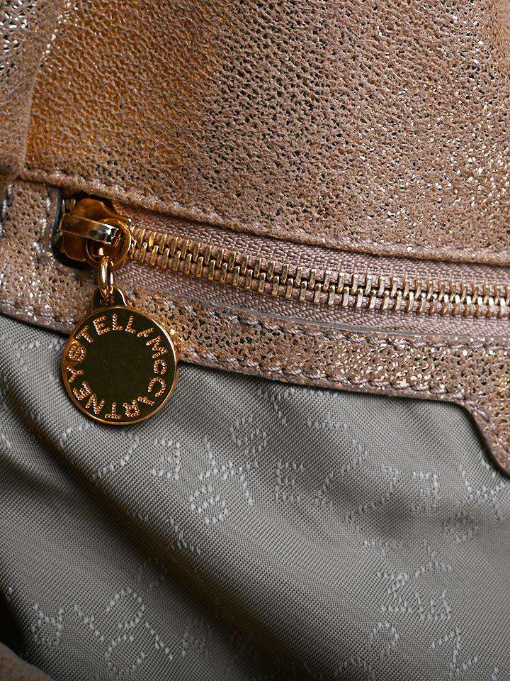 Cloth handbag Stella McCartney Gold in Cloth - 14913688