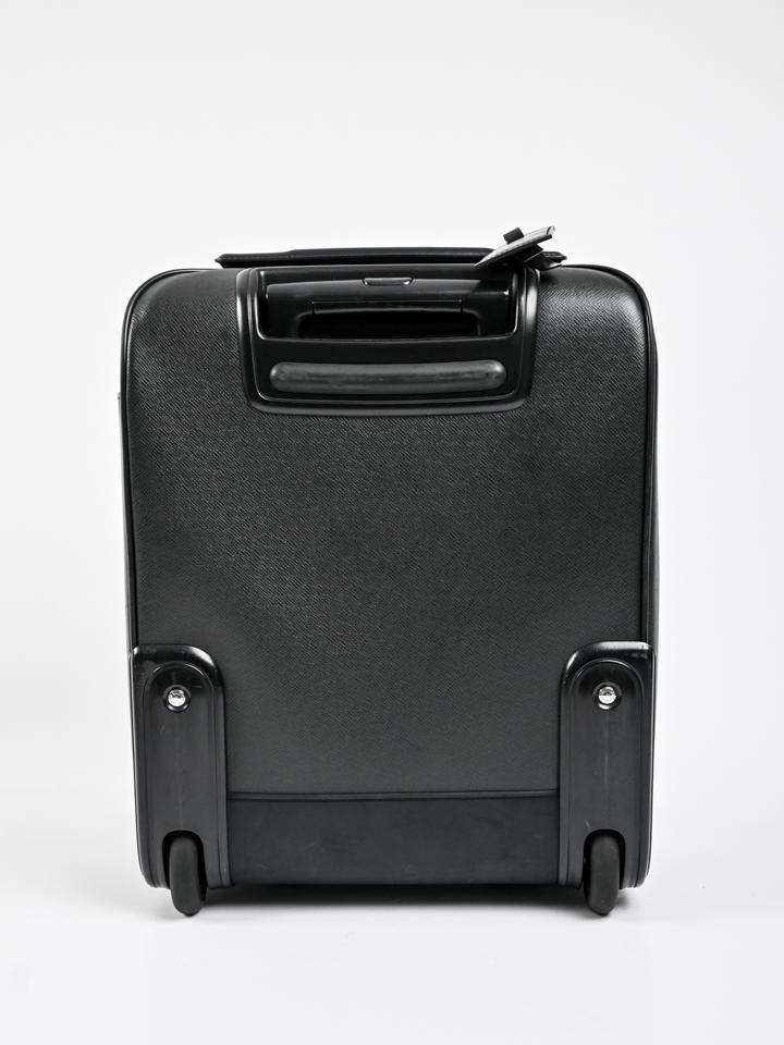 Louis Vuitton Pegase suitcase in black leather