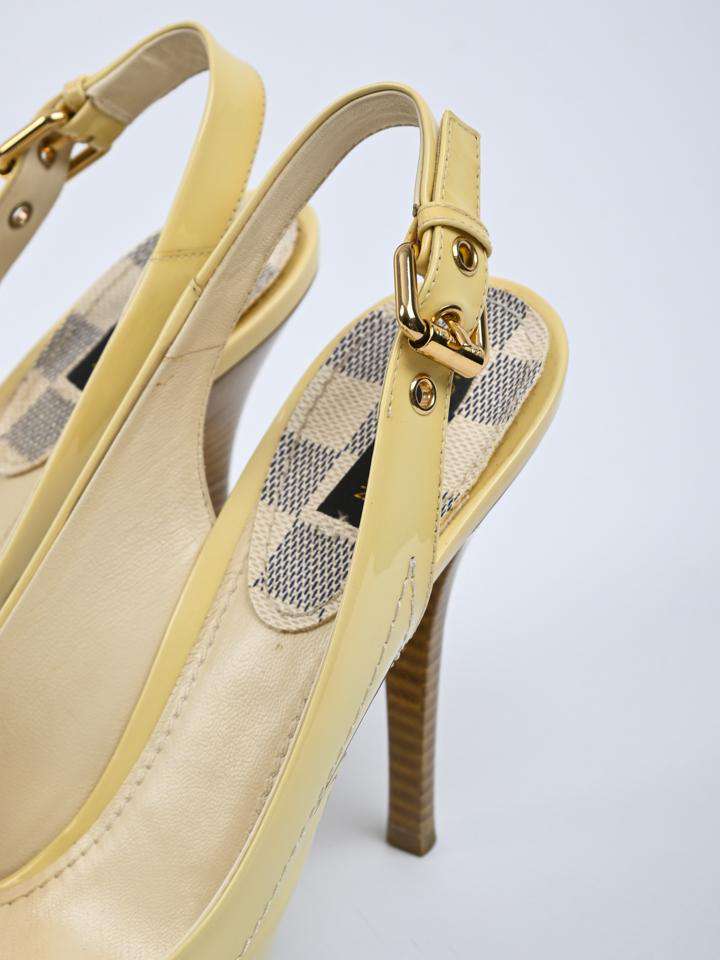 Louis Vuitton Authenticated Denim Heel