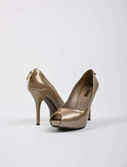 Louis Vuitton, Shoes, Louis Vuitton Dark Plum Oh Really High Heels