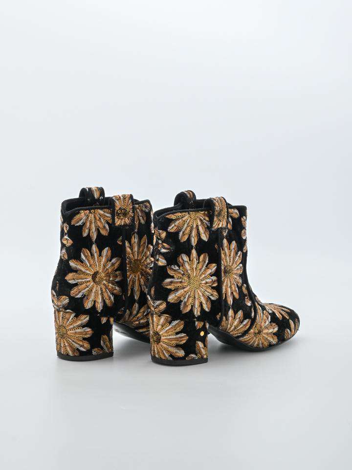 Laurence Dacade Suede Printed Boots