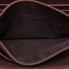 Gancini Leather Long Wallet_4