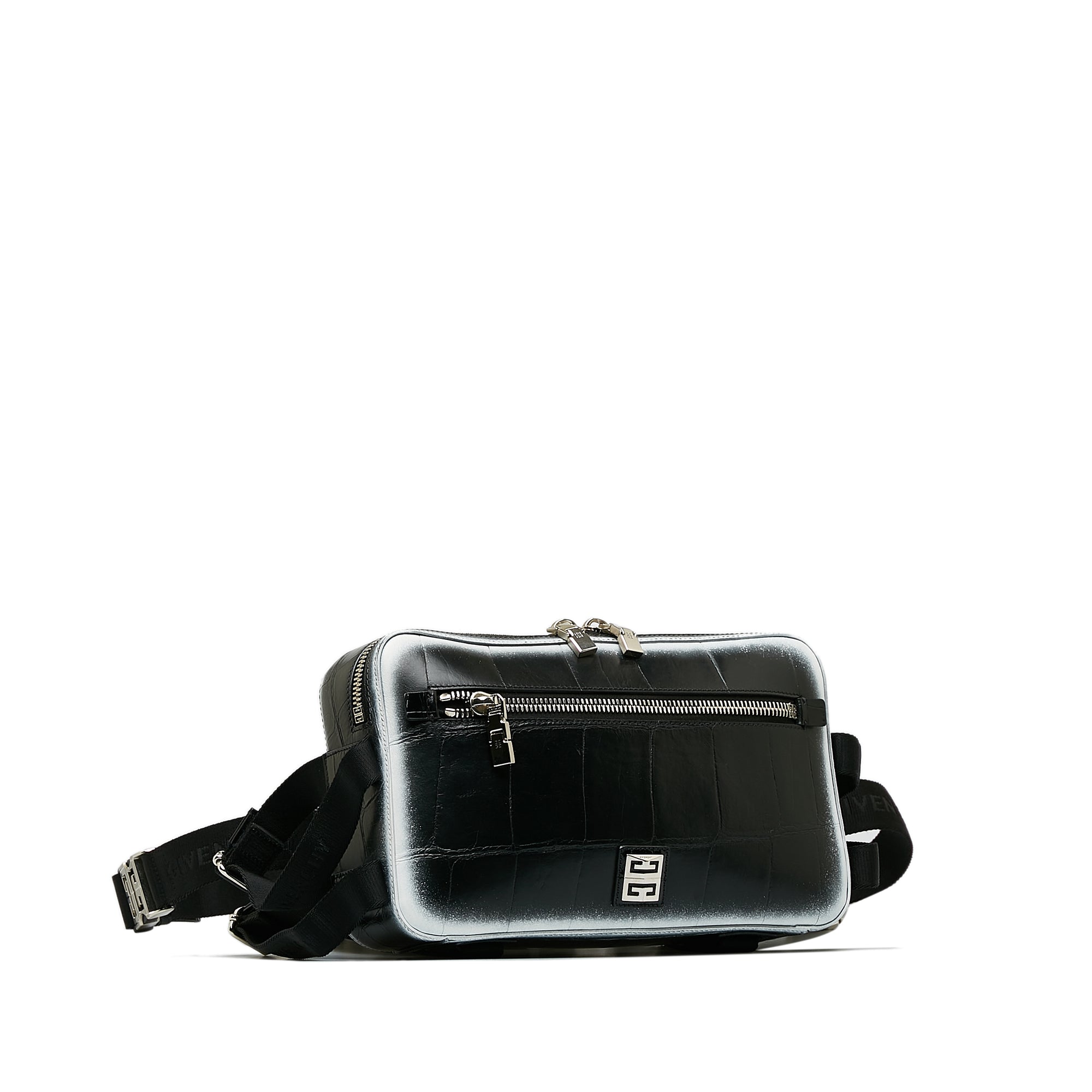 Embossed Leather Belt Bag_1