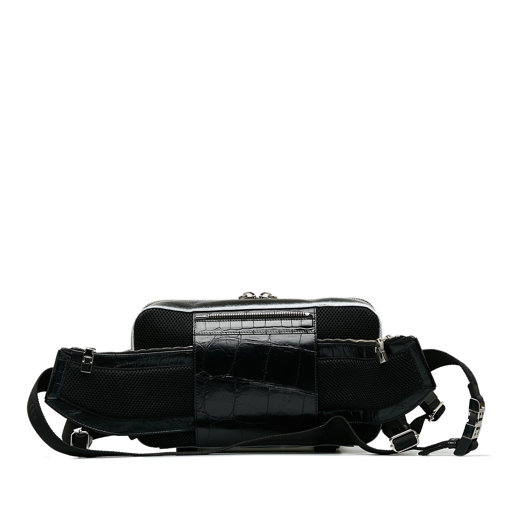 Embossed Leather Belt Bag_2